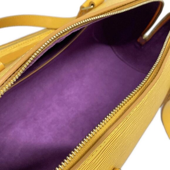LOUIS VUITTON Soufflot Jaune Epi - Handbag 650-081525 - Picture 6 of 10